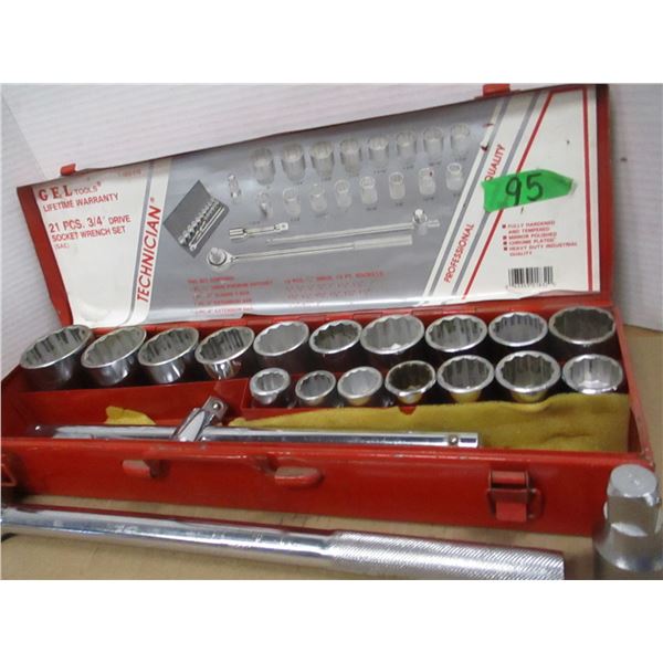 ESTATE:  3/4" SOCKET SET