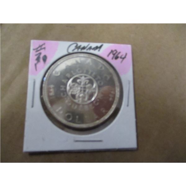 1964 PROOF LIKE CANADA SILVER DOLLAR