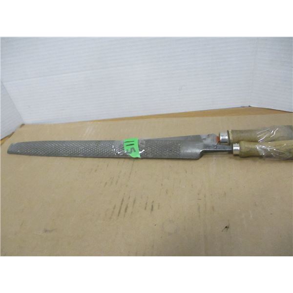 ESTATE:  2 FILES/WOOD RASP