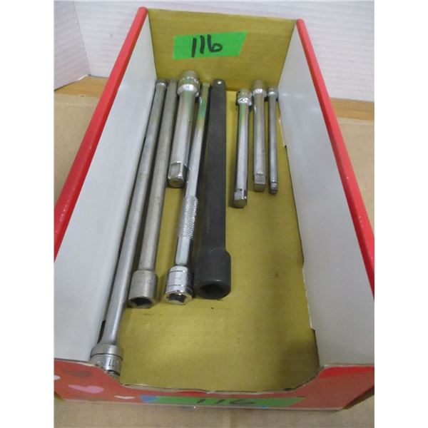 ESTATE:  BOX C/W EXTENSION (ASSORTED SIZES)