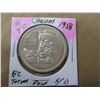 Image 1 : 1958 BC TOTEM POLE CANADA SILVER DOLLAR