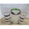 Image 2 : ESTATE:  CRYSTAL PITCHER & 6 GLASSES