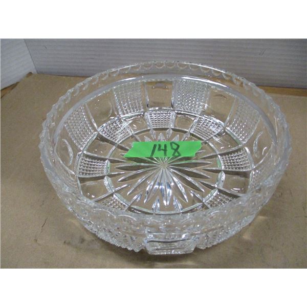 ESTATE:  8" CRYSTAL BOWL