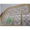 Image 1 : ESTATE:  CRYSTAL TRAY C/W 4 INSERTS