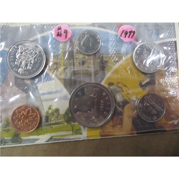 1977 PROOF CANADA MINT SEALED COIN SET