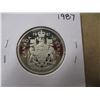 Image 2 : 1987 PROOF CAMEO CANADA HALF DOLLAR