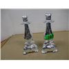 Image 1 : ESTATE:  2 CANDLE HOLDERS