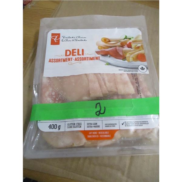 SHELF PULLS (AS IS):  ASSORTED DELI MEAT (400G) - PACKAGE