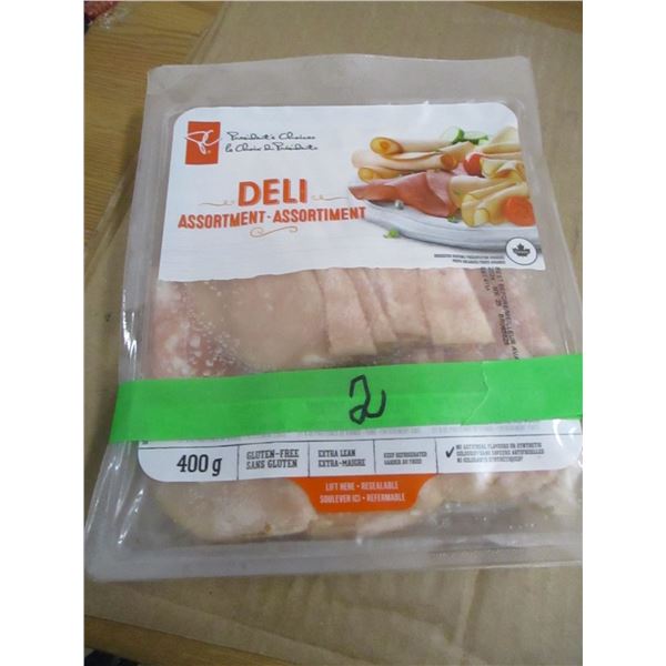 SHELF PULLS (AS IS):  ASSORTED DELI MEAT (400G) - PACKAGE