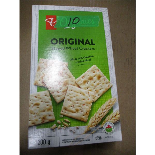 SHELF PULLS (AS IS):  ORIGINAL WHEAT CRACKERS (200G) - BOX