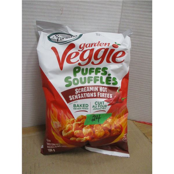 SHELF PULLS (AS IS):  VEGGIE SCREAMING HOT PUFFS (106G) - BAG