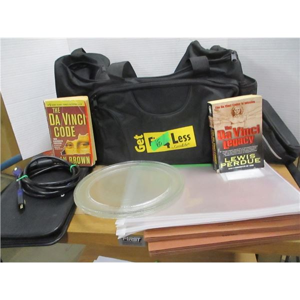 TOTE C/W OFFICE SUPPLIES
