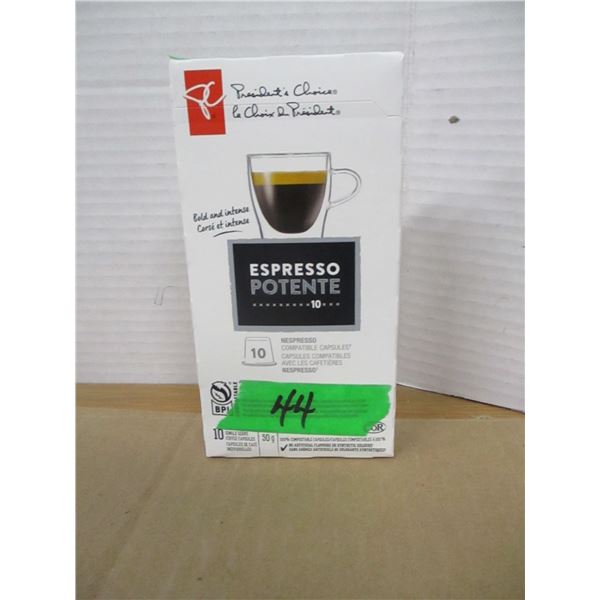 SHELF PULLS (AS IS):  EXPRESSO (10) - PACKAGE