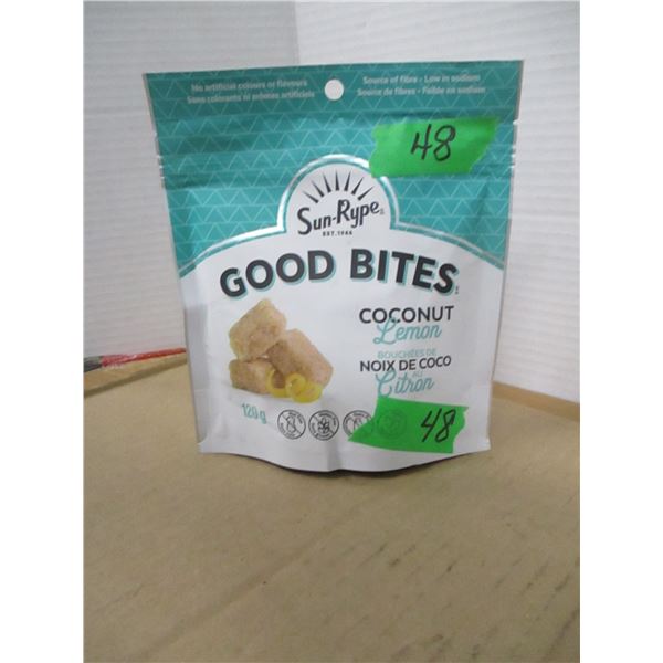 SHELF PULLS (AS IS):  GOOD BITES COCONUT (120G) - PACKAGE