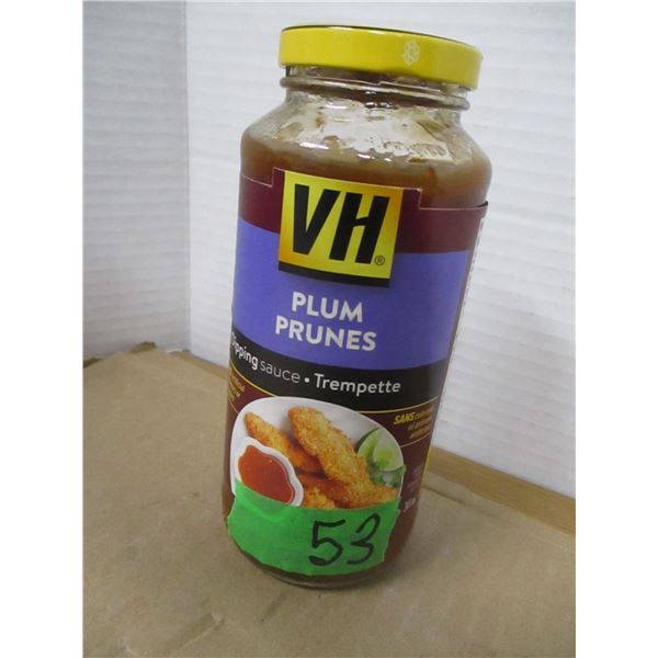 SHELF PULLS (AS IS):  VH PLUM SAUCE (341 ML) - JAR