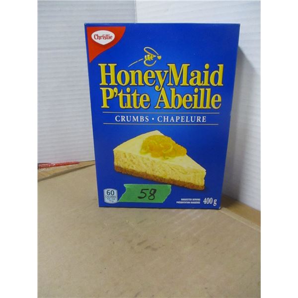 SHELF PULLS (AS IS):  HONEY MAID CRUMBS (400G) - BOX