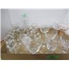 Image 1 : ESTATE:  FLAT C/W ASSORTED STEMWARE