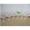 Image 2 : ESTATE:  6 CRYSTAL GLASSES