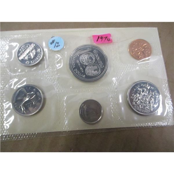 1974 PROOF CANADA MINT SEALED COIN SET