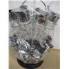 Image 2 : SPICE RACK & BOTTLES (1  MISSING)