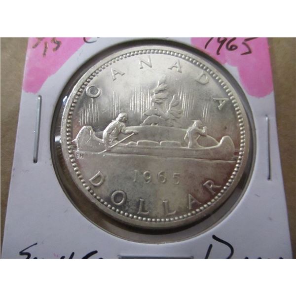 1965 CANADA SILVER DOLLAR