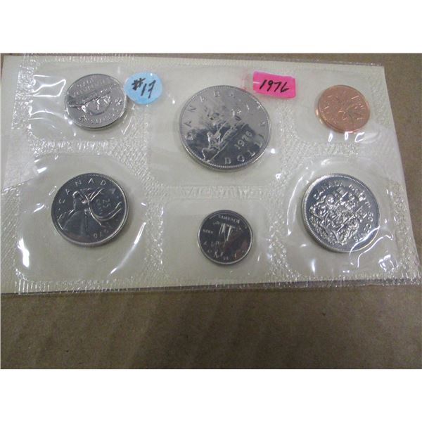 1976 PROOF CANADA MINT SEALED COIN SET