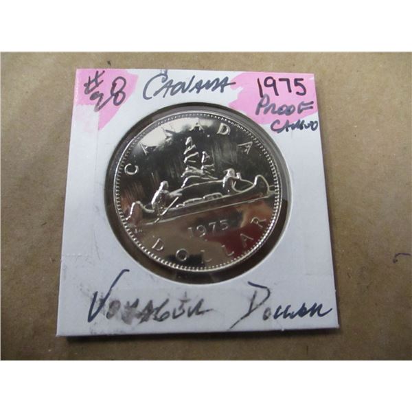 1975 PROOF CAMEO VOYAGER DOLLAR