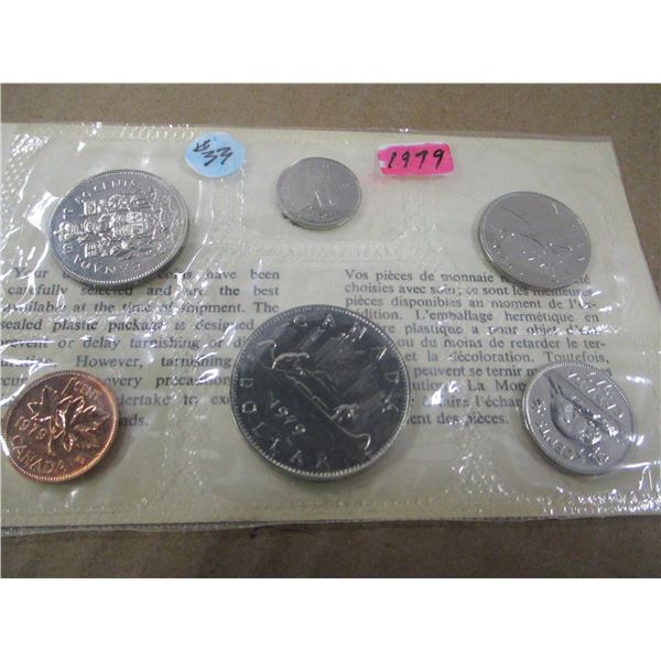 1979 PROOF CANADA MINT SEALED COIN SET