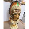 Image 1 : STATUE OF CHIEF WITH HEAD DRESS