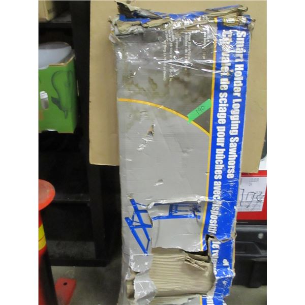 ESTATE:  LOG HOLDER SAW HORSES