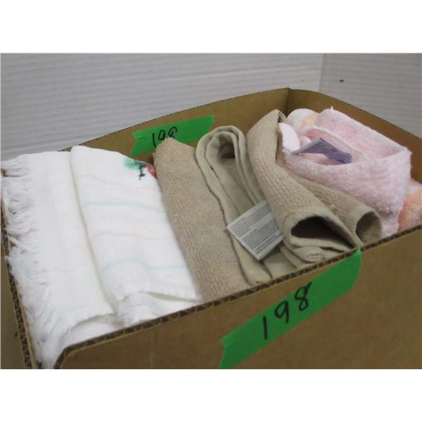 ESTATE:  BOX C/W TOWELS