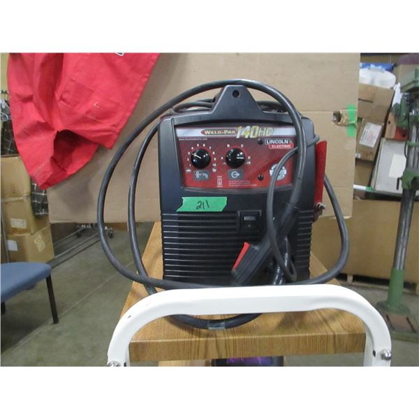 ESTATE:  LINCOLN 140HD ELECTRIC WELDER