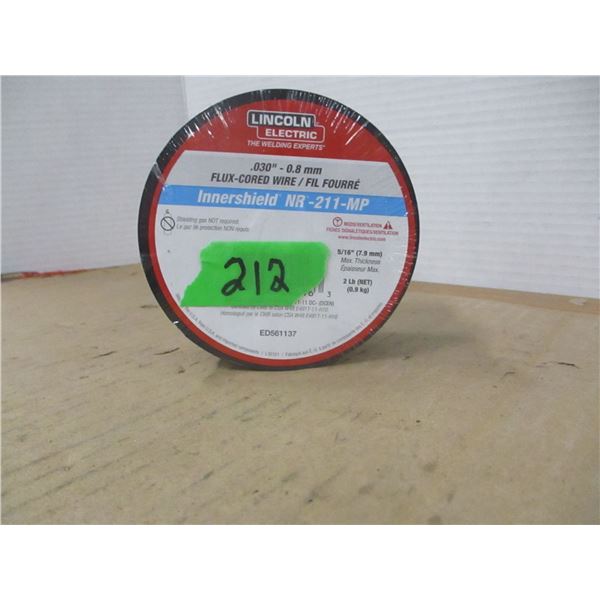 ESTATE:  .9 KG ROLL 0.30" - 0.8MM FLUX COATED WIRE