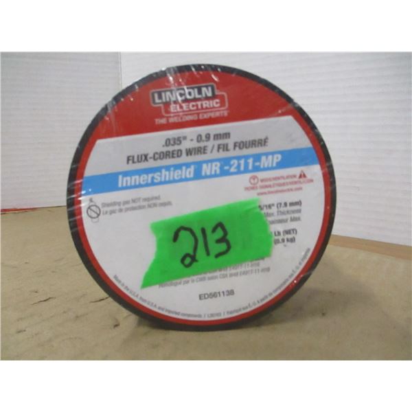 ESTATE:  .9 KG ROLL 0.35" - 0.9MM FLUX COATED WIRE