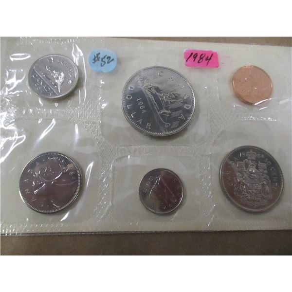 1984 PROOF CANADA MINT SEALED COIN SET