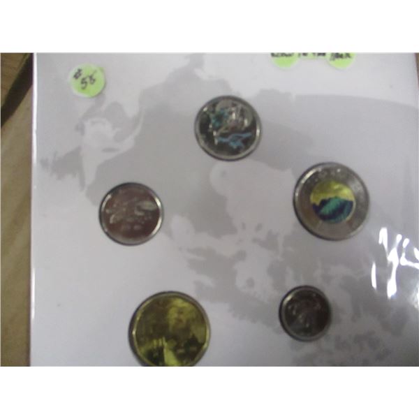 2017 CANADA MINT SEALED CLOW IN THE DARK MINT COIN SET