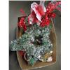 Image 1 : ESTATE:  BOX C/W FLOWERS & ACCESSORIES