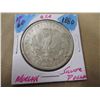 Image 1 : 1880 USA MORGAN SILVER DOLLAR