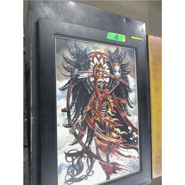 SKELETON PICTURE FRAME