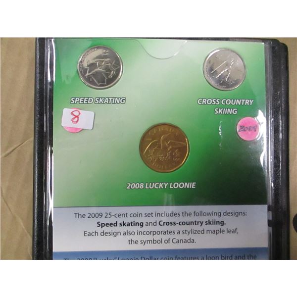 2009 VANCOUVER WINTER OLYMPIC MINT COIN SET