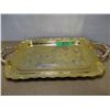 Image 1 : SERVING TRAY (GOLD COLOR)