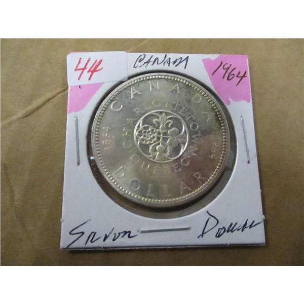 1964 CANADA SILVER DOLLAR