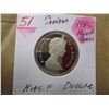 Image 1 : 1985 PROOF CAMEO CANADA HALF DOLLAR