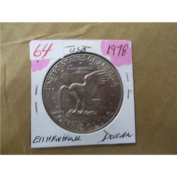1978 USA EISHENHOWER LIBERTY DOLLAR
