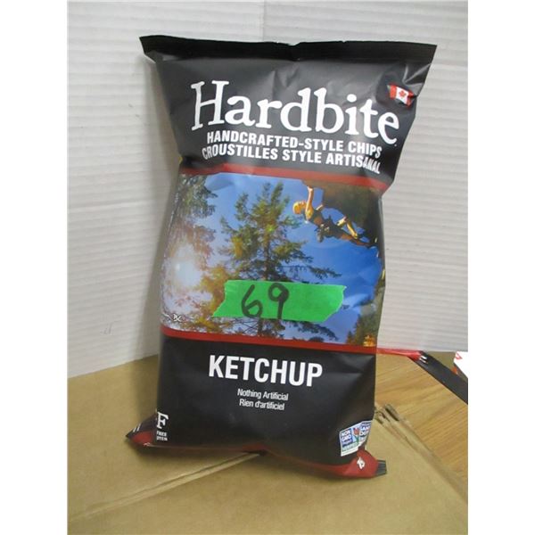 SHELF PULLS (AS IS):  KETCHUP CHIPS (150G) - BAG