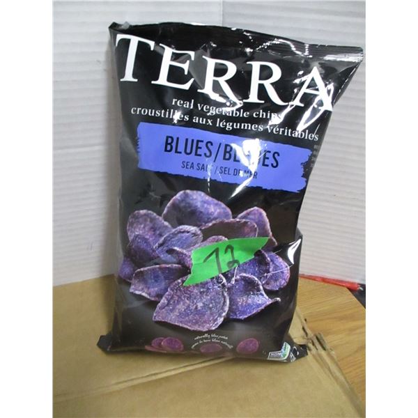 SHELF PULLS (AS IS):  TERRA BLUE SEA SALT CHIPS (141G) - BAG