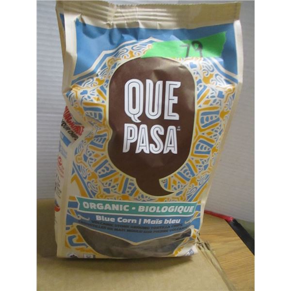 SHELF PULLS (AS IS):  BLUE CORN TORTILLA CHIPS (350G) - BAG