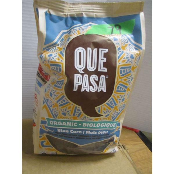 SHELF PULLS (AS IS):  BLUE CORN TORTILLA CHIPS (350G) - BAG