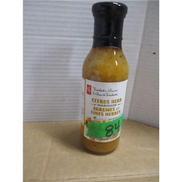 SHELF PULLS (AS IS):  CITRUS HERB MARINADE (2 X 350 ML BOTTLES) - BUNDLE
