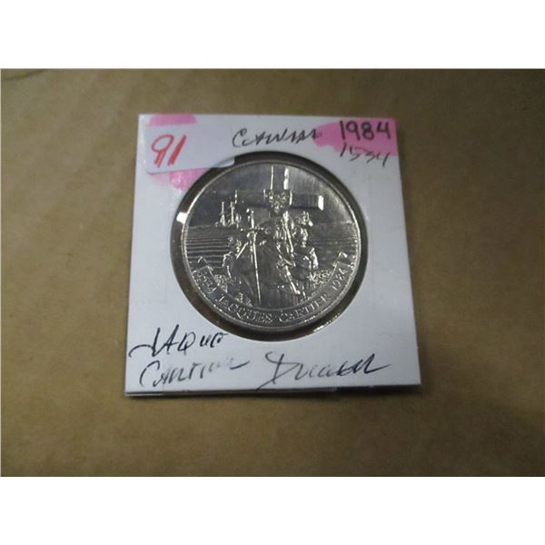 1534 - 1984 JAQUE CARTIER UNCIRCULATED CANADA DOLLAR